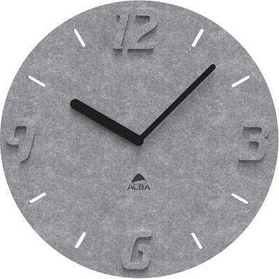 Alba Стенен часовник, 30 см, ALBA „Horpet, тъмносив HORPET G (HORPET G)