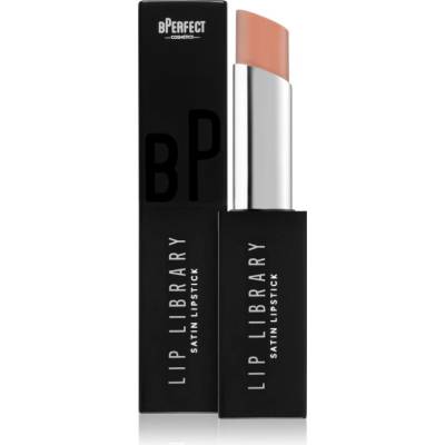 BPerfect Cosmetics Lip Library Satin крем-червило цвят Soulmate 3 гр