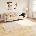 vidaXL Каса за килим MARSA Крем 150 x 230 см Полиестер и PVC (42023069)