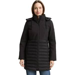 Tom Tailor Палто Tom tailor 1049109 coat - Black (Deep Black)