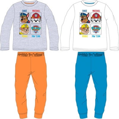 Chlapčenské pyžamo Paw Patrol 52041924 biela modrá