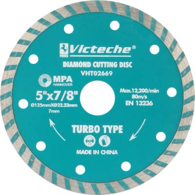 Victeche kotúč rezný diamantový 125 mm vht02669