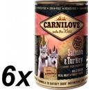 Carnilove Wild Meat Salmon & Turkey for Puppies 6 x 400 g