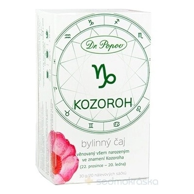 Dr. Popov Bylinný čaj KOZOROŽEC 20 x 1,5 g