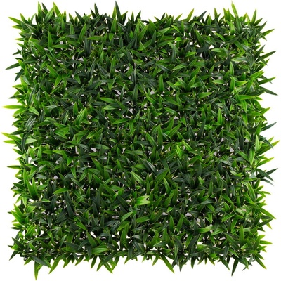 Umělý živý plot TRÁVA PREMIUM, 4ks dílce 50x50cm, plocha 1m2