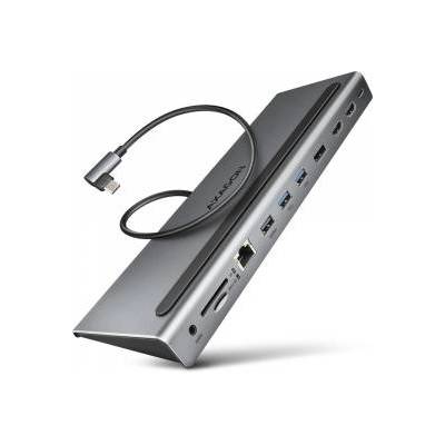 AXAGON HMC-4KX3 USB-C station/replicator