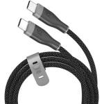 j5create Кабел USB-C мъжко- USB-C мъжко, 60 W, 1.8 m, черен (JUCX05) - xtreme