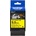 Brother Heat Shrink Tube Black on Yellow 9.0mm (HSE621E)