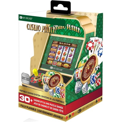 My Arcade DGUN-3945 Casino Player 30-in-1 Portable Gaming System
