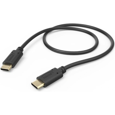 Hama Кабел Hama 201706, USB C(м) към USB C(м), 0.5m, 60W, черен (HAMA-201706)
