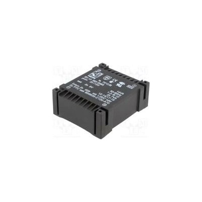 Transformátor zalévaný 14VA 115VAC 6V 6V 1166mA 1166mA PCB