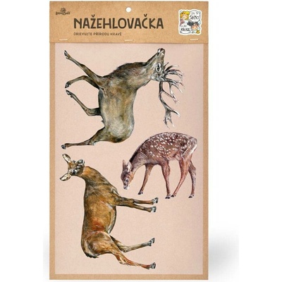 Lesní svět Nažehlovačka L 015 - Jelení rodinka