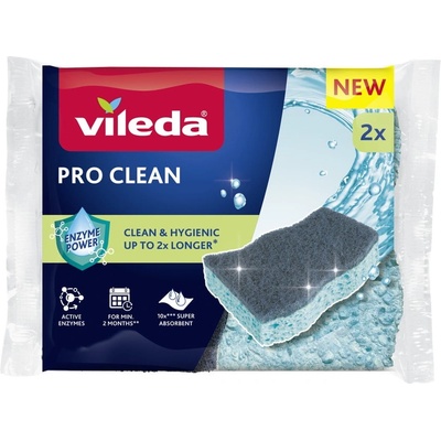 Vileda Гъби за съдове в комплект от 4 бр. Pro Clean - Vileda (179700)