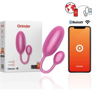  Смарт вибрo яйце, споделена наслада - Oninder Tokyo Egg Pink (D-234753)