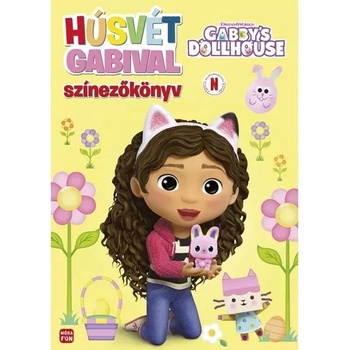 Móra Könyvkiadó Къщата за кукли на Габи - Великден с Габи - Книжка за оцветяване (mo5194)