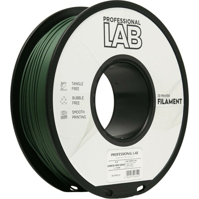 Professional Lab FG-P185-E1 PLA Carbon Fiber, Green, 1kg, 1,75mm