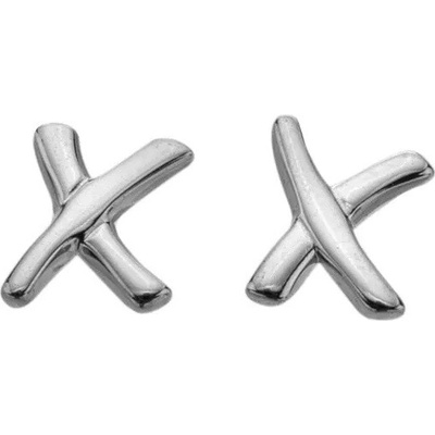 Hot Diamonds Minimalistické stříbrné náušnice Silver Whisper SWE005