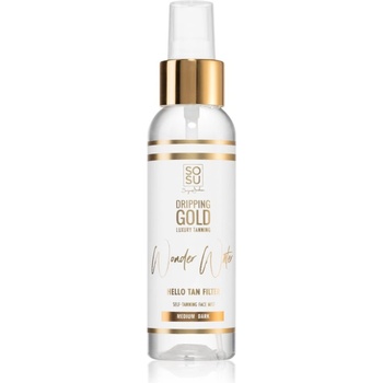 Image 1 of Dripping Gold Wonder Water Hello Tan автобронзираща мъгла за лице Medium - Dark 100ml