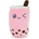 Barrado Kawaii bubble tea розова плюшена играчка 22см (16002494)
