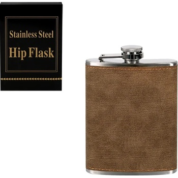 Манерка с кожена обвивка /8 oz = 227 милилитра/ (К85870-1)