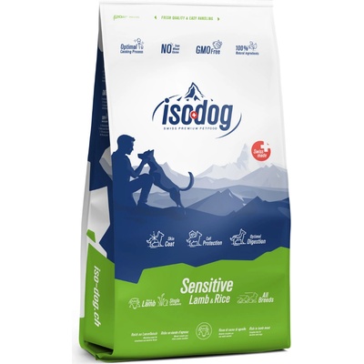 Iso-dog Adult Sensitive Lamb & Rice All Breeds 12 kg