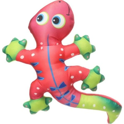 Flamingo textil Clora jašterica 35,5 cm ružová