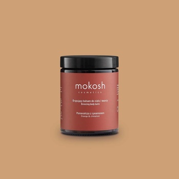 Mokosh Orange & Cinnamon samoopalovací balzám na tělo a obličej 180 ml