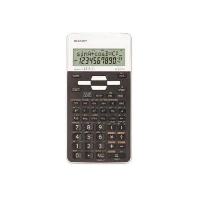 Sharp calculator scientific box white el531thwh