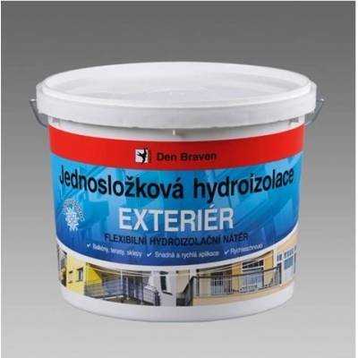 DEN BRAVEN Jednosložková hydroizolace EXTERIÉR 2,5kg
