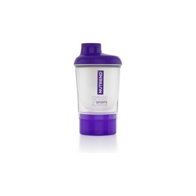 NUTREND ŠEJKER NUTREND, zásobník - fialovopriehľadný, 300ml