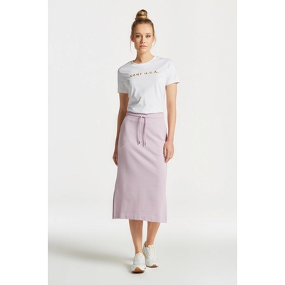 Gant Icon G Essential Jersey Skirt fialová