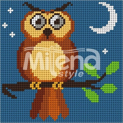 Milena Style Гоблен с щампа Сова без конци