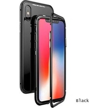 Pouzdro Luphie Magneto Glass iPhone X / XS černé