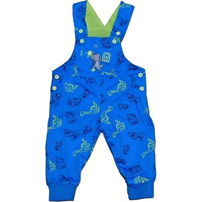 Kugo Chlapecké laclové tepláky MT0549 tyrkysová