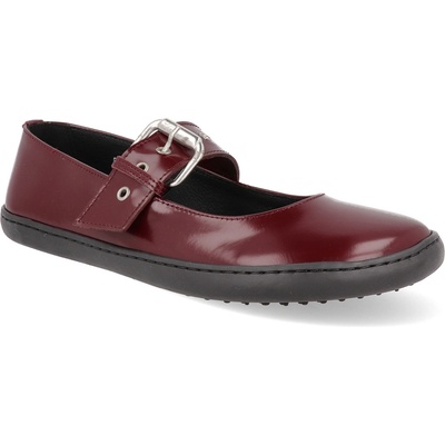 Shapen Mary Jane Coco Bordeaux barefoot baleríny