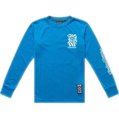Troy Lee Designs YOUTH SKYLINE RIDE TEE ONE EYE AERO BLUE DĚTSKÝ
