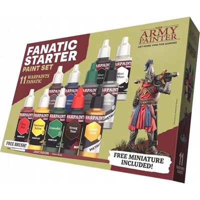Army Painter: Warpaints Fanatic Starter Set – Zboží Dáma