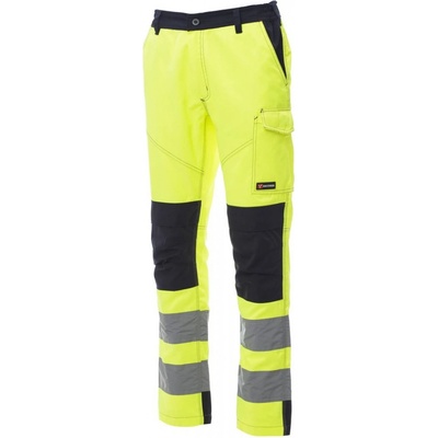 Payper CHARTER TECH reflexné nohavice pánske Fluorescent yellow Navy blue