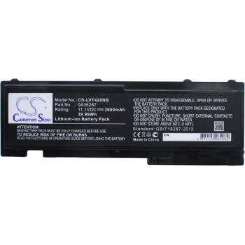 Cameron Sino Lenovo ThinkPad T420s T420si T430s 42T4846, 11.1V, 3600mA CAMERON SINO (CS-LVT420NB)