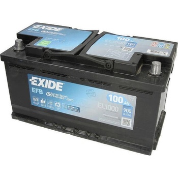 Image 1 of Exide Start-Stop EFB 100AH 900A right+ (EL1000)