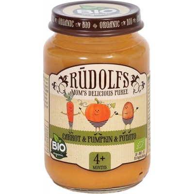 Rudolfs BIO Mrkva tekvica a zemiaky 190 g