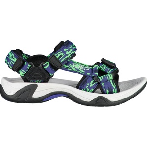 CMP Детски сандали CMP Kid's Hamal Sandals - Black Blue / Verde Fluo - размер 28 (EU) (702-3299-0111)