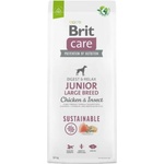 Brit Care Sustainable Junior Large Breed Chicken & Insect 12 kg
