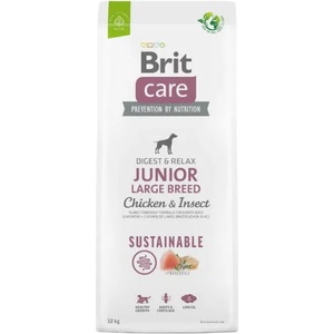 Brit Care Sustainable Junior Large Breed Chicken & Insect 12 kg