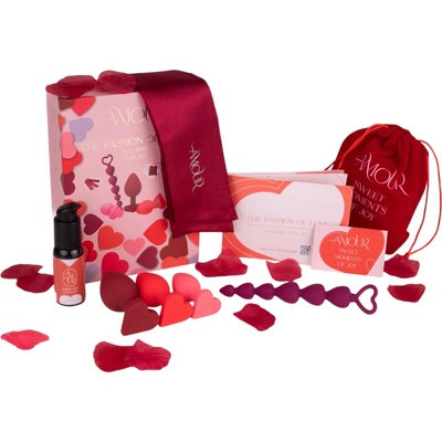 Dreamtoys Amour - комплект за анална тренировка (червен)