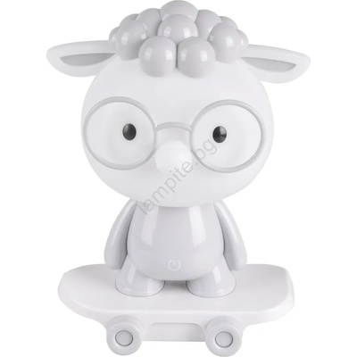 Polux Led Димируема детска лампа led/2, 5w/230v сиво агънце (sa1362)