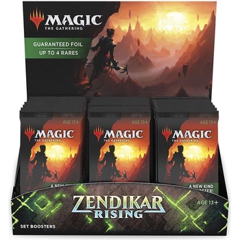 Wizards of the Coast Magic the Gathering Zendikar Rising Set Booster Box