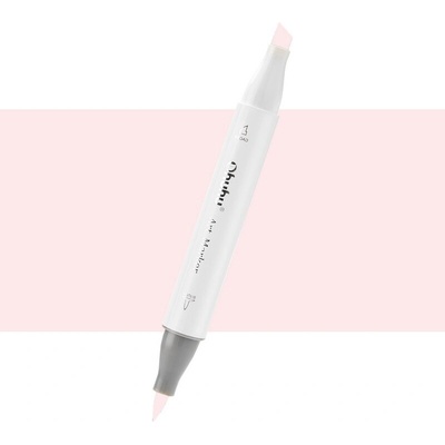 Lihová fixa OHUHU oboustranná Brush & Chisel, Pear (R29)