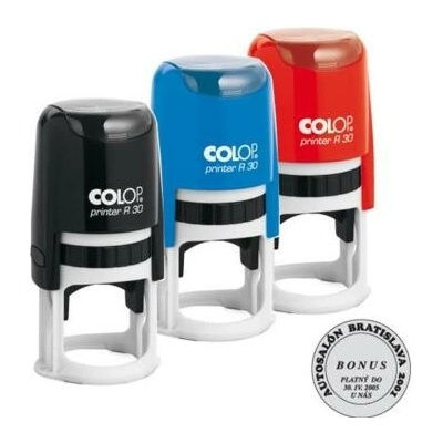 Colop Printer R30 Ø30mm odtlačok zelený