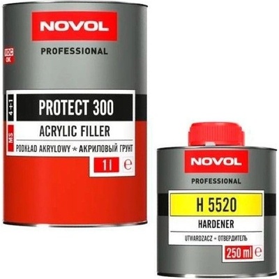 Novol plnič Protect 300 bílý 1l + tužidlo H5520 normal 0,25l